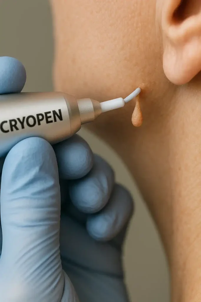 Cryopen for skin tags removal Harlow speak to our team today!
