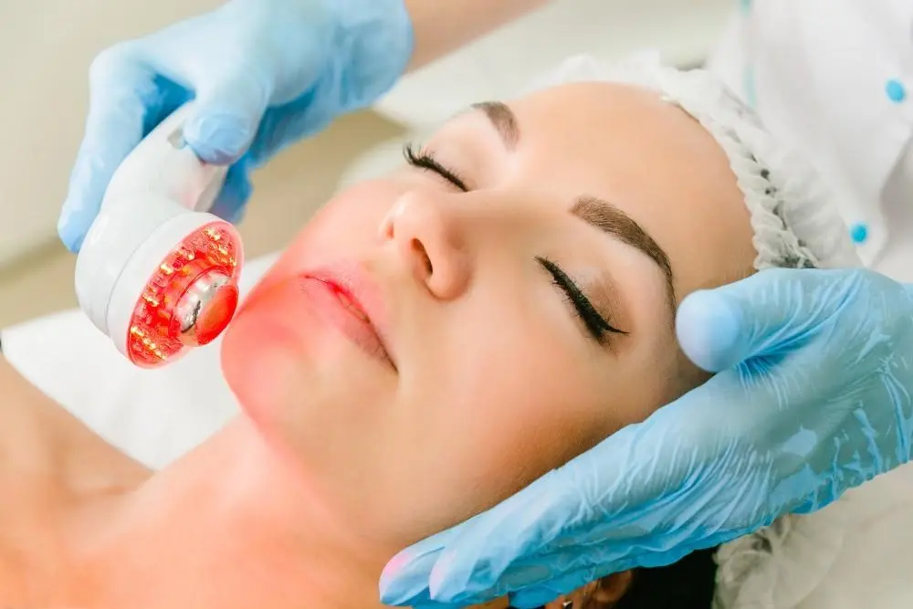 woman having non-surgical Morph8 treatment Harlow