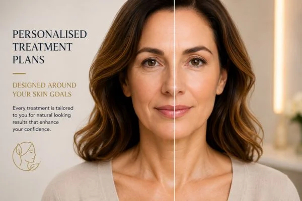 Before and after results of Collagen Lift Therapy Harlow