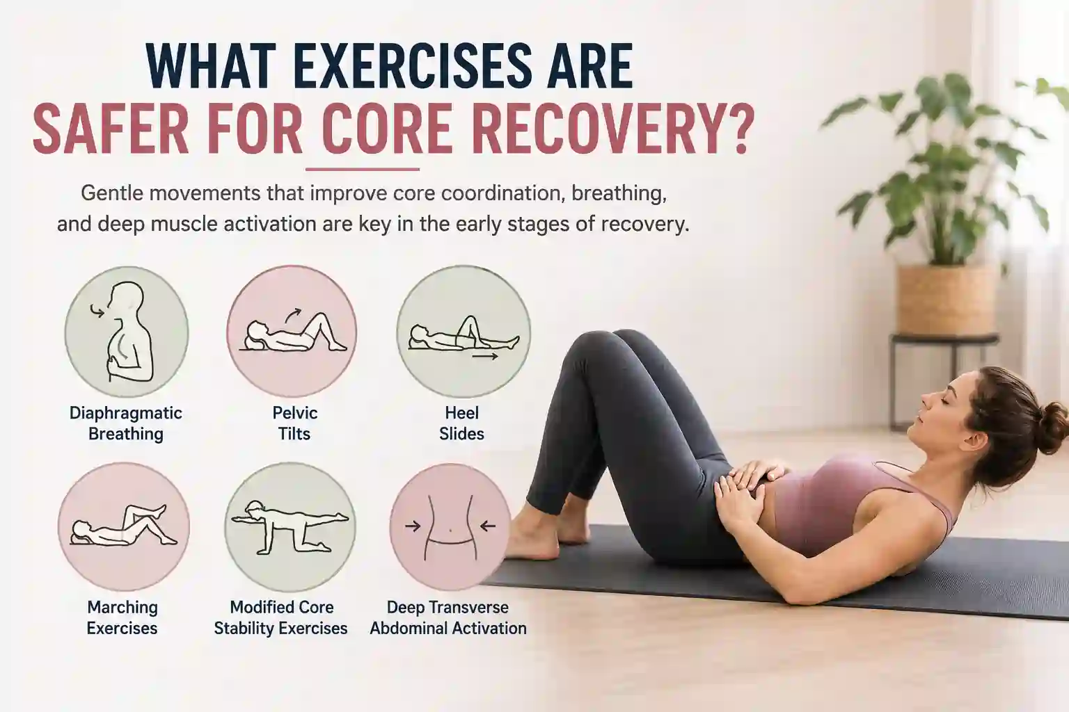 What Exercises Are Safer for Core Recovery Harlow