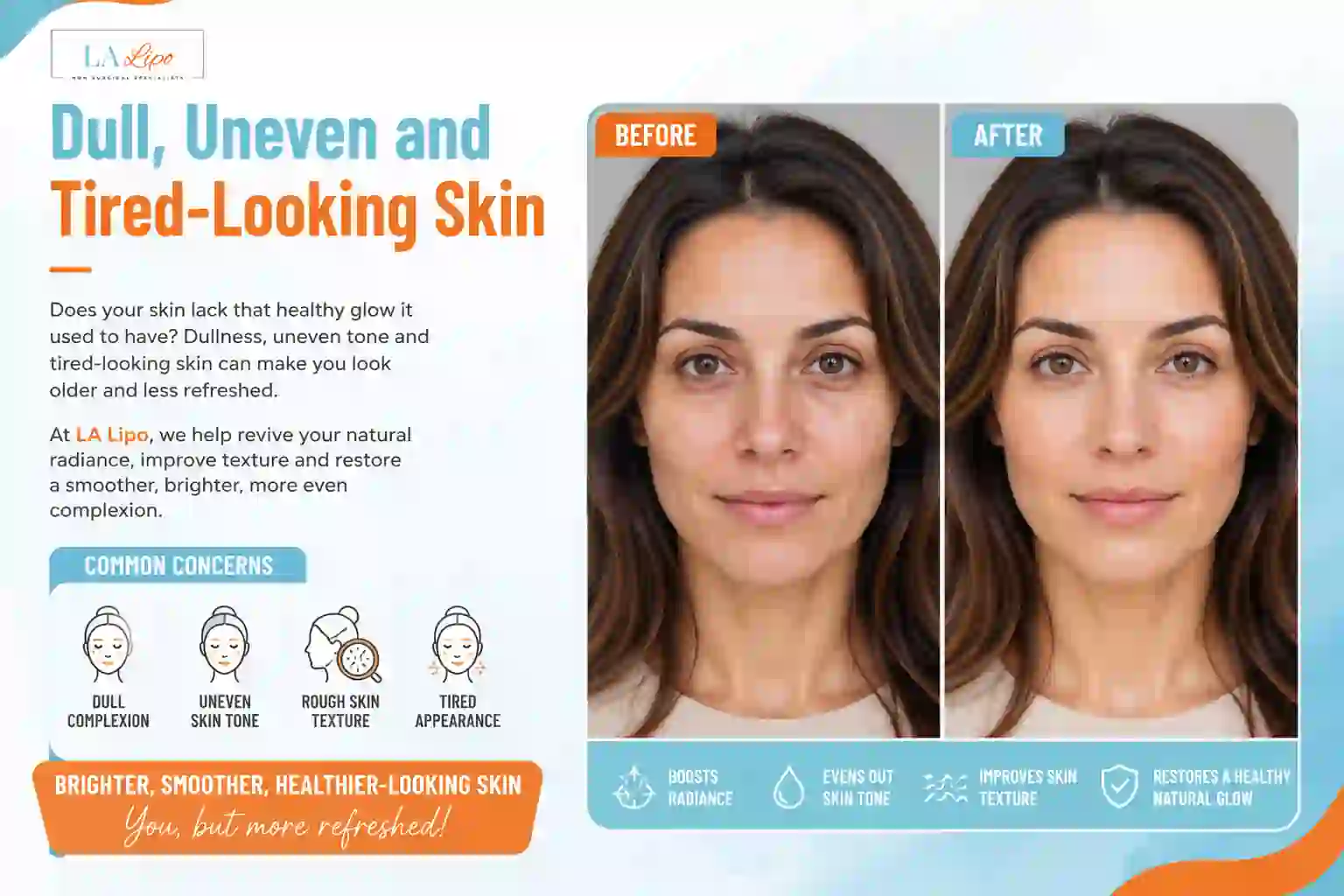 Sign #5: Dull, Uneven and Tired-Looking Skin Harlow